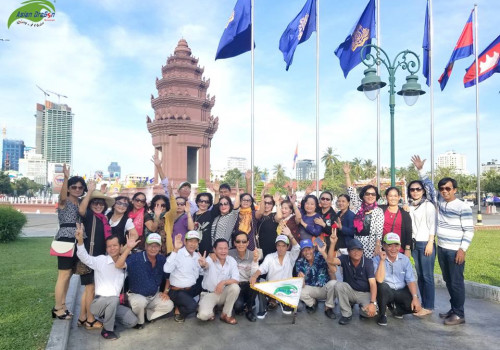 Hình thực tế Đoàn du lịch Campuchia khởi hành ngày 22-11-2018
