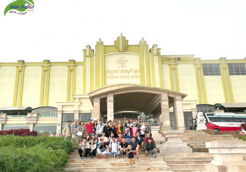 Hình ảnh đoàn khách sạn Kim Đô tham quan Campuchia khởi hành 7-5-2018