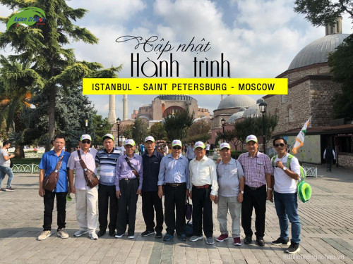Cập nhật hành trình du lịch Nga -Thổ Nhĩ Kỳ khởi hành ngày 15-09-2018
