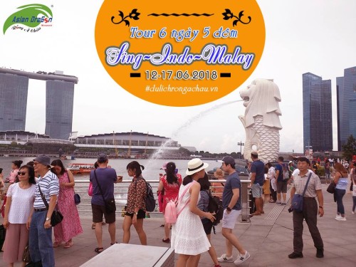 Tour du lịch Singapore-Indonesia-Malaysia khởi hành 12-06-2018