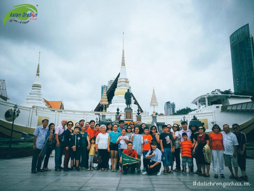 Tour Thái Lan khởi hành ngày 16-8-2018