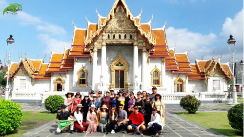 Hình ảnh thực tế tour Thái Lan 17-05-2018