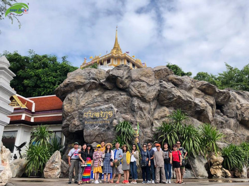 Hình ảnh đoàn Thái Lan khởi hành ngày 2-10-2018