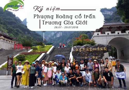 Tour Phượng Hoàng cổ trấn - Trương Gia Giới khởi hành 26-7-2018