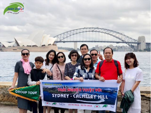 Hình ảnh kỷ niệm đoàn Du lịch Úc khởi hành ngày 19-10-2018