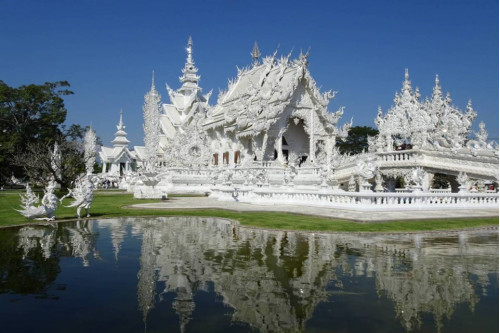 Đến Thái Lan chiêm ngưỡng ngôi chùa đẹp nhất thế giới