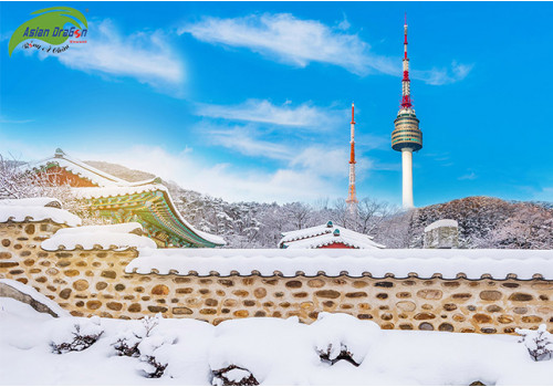 TOUR HÀN QUỐC: SEOUL -  NAMI - LOTTE WORLD - ELYSIAN TRƯỢT TUYẾT -  5 NGÀY 4 ĐÊM TẾT NGUYÊN ĐÁN 2023