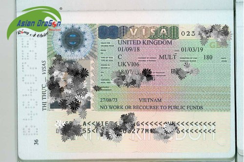 Visa Anh Quốc về ngày 26-7-2018