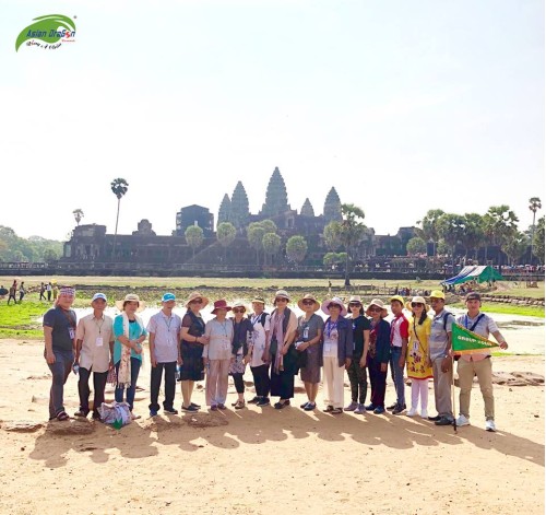 Hình ảnh thực tế tour Siêm Riệp khởi hành ngày 18-4-2019