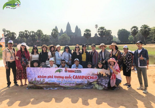 Hình ảnh kỷ niệm đoàn Campuchia khởi hành 19-4-2019