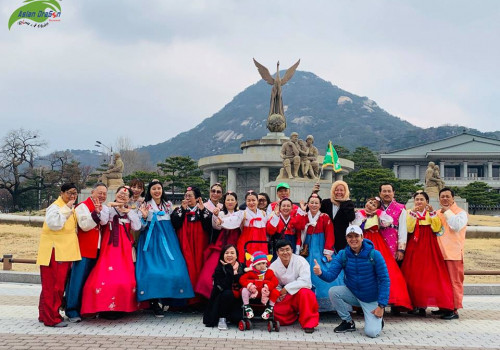 Hình ảnh đoàn Hàn Quốc khởi hành ngày 29-3-2019