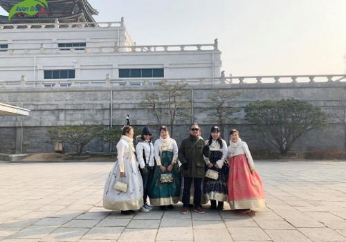 Hình ảnh kỷ niệm đoàn Hàn Quốc khởi hành ngày 11-1-2019