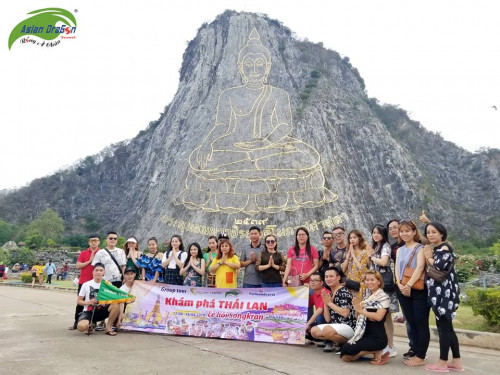 Hình ảnh đoàn Thái Lan dịp Tết Songkran khởi hành 12-4-2019