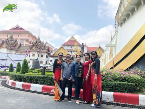 Hình ảnh đoàn Thái Lan khởi hành 2-4-2019