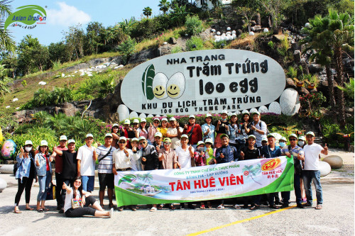 Kỷ niệm Công ty Tân Huê Viên vui chơi nghỉ dưỡng ở Nha Trang khởi hành ngày 16-04-2019