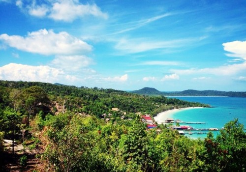 Chơi Zipline ngắm thiên đường Koh Rong quyến rũ từ trên cao