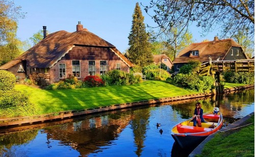 Giethoorn - ngôi làng cổ tích đẹp nhất thế giới