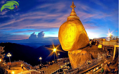 Du lịch Myanmar tham quan chùa Đá vàng Kyaiktiyo huyền bí