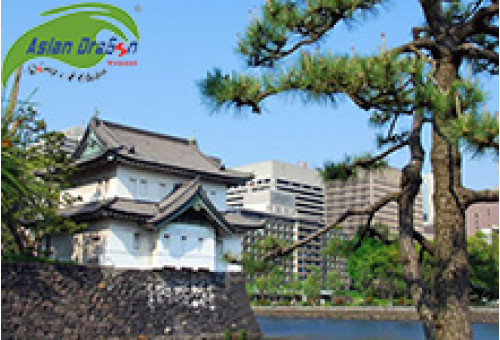 Du lịch Nhật Bản tham quan Hoàng cung Tokyo