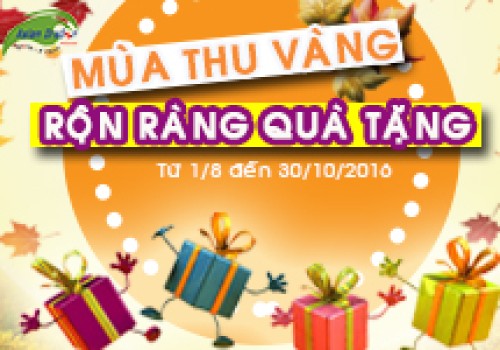 Mùa thu VÀNG - Rộn ràng quà tặng