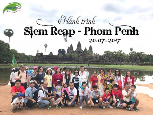 Hình ảnh Đoàn tham quan Campuchia, hành trình Siêm Riệp - Phnompenh, khởi hành 20-07-2017
