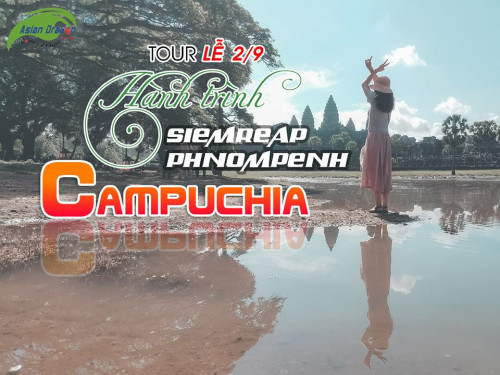 Tour lễ 2-9 Siêm Riệp - Phnompenh khởi hành 31-8-201