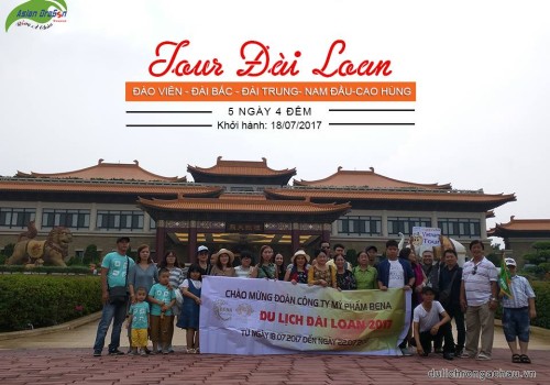 Album ảnh tour Đài Loan khởi hành 18-07-2017