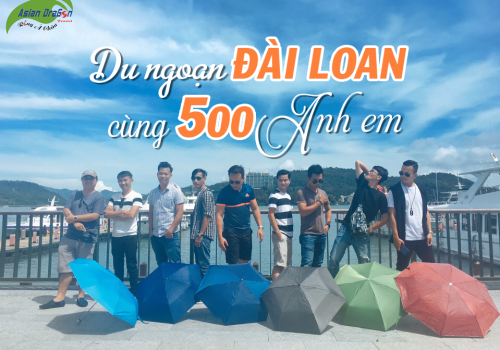 Du ngoạn Đài Loan khởi hành ngày 08-08-2017