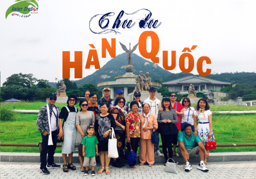 Hình ảnh đoàn tham quan Hàn Quốc khởi hành ngày 18-08-2017