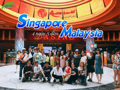 Kỷ niệm chuyến đi Singapore - Malaysia khởi hành 20-9-2017