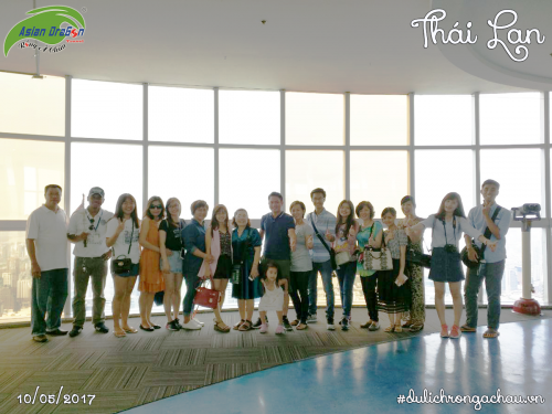 Tour Thái Lan: Bangkok-Pattaya 5 ngày 4 đêm khởi hành ngày 10-05-2017