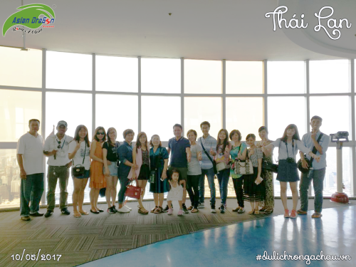 Tour Thái Lan: Bangkok-Pattaya 5 ngày 4 đêm khởi hành ngày 10-05-2017