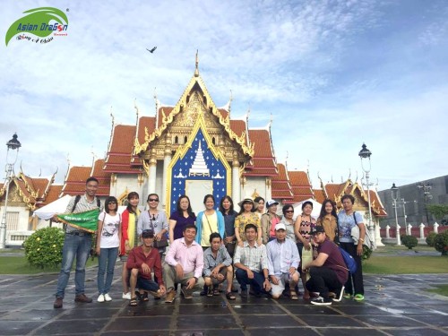 Hình ảnh đoàn tham quan Thái Lan khởi hành 11/10/2017