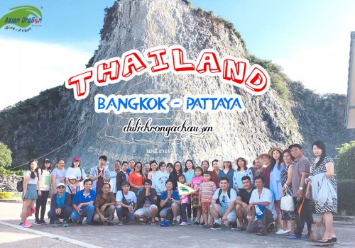 Tour Thái Lan: Bangkok-Pattaya 5 ngày 4 đêm khởi hành ngày 22-07-2017