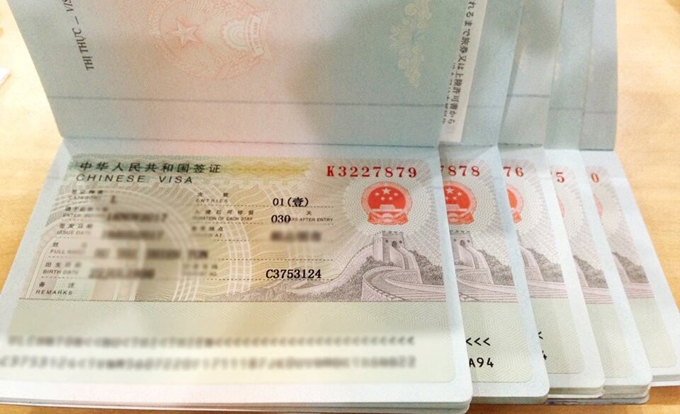 Kinh nghiệm xin visa du lịch trung quốc tự túc