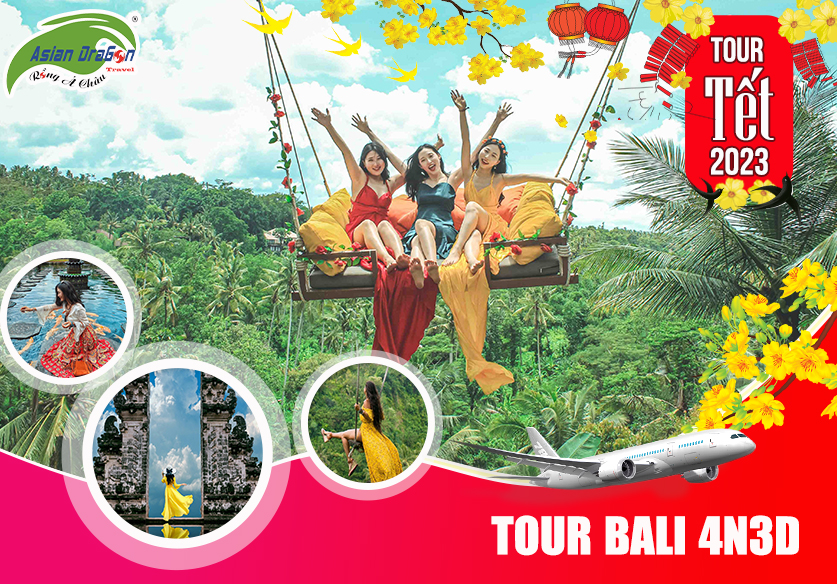 TOUR BALI: CỔNG TRỜI LEMPUYANG TEMPLE - CUNG ĐIỆN NƯỚC TIRTA GANGGA 4 NGÀY 3 ĐÊM TẾT NGUYÊN ĐÁN 2023