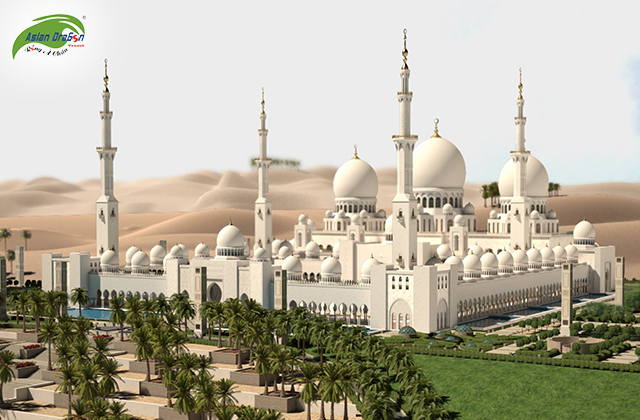 Du lịch Dubai: Thánh đường Hồi giáo Sheikh Zayed