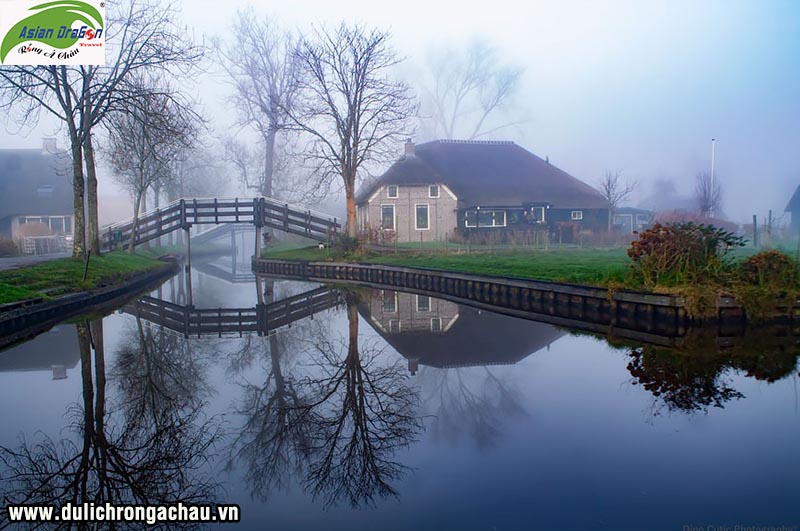 ngôi làng không có đường đi ở Hà Lan