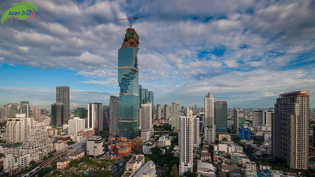 du lịch thái lan: tòa nhà cao nhất thái lan: mahanakhon