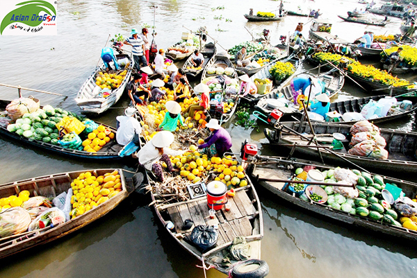 Du lịch chợ nổi Cái Bè