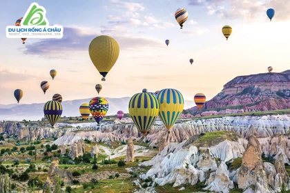 TOUR THỔ NHĨ KỲ: ISTANBUL - CANAKKALE - KUSADASI - CAPPADOCIA - ISTANBUL 8 NGÀY 7 ĐÊM